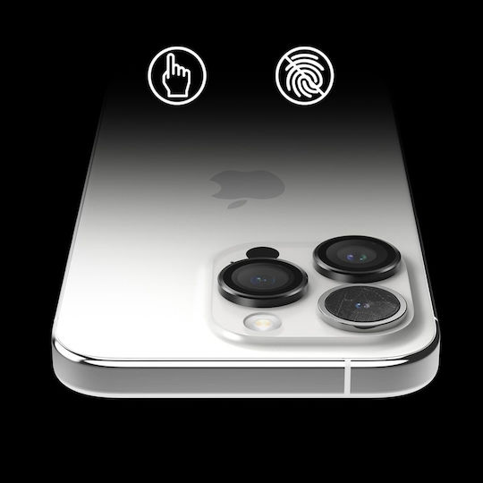 Ringke Frame Protector Camera Protection Tempered Glass Black for the iPhone 15 Pro