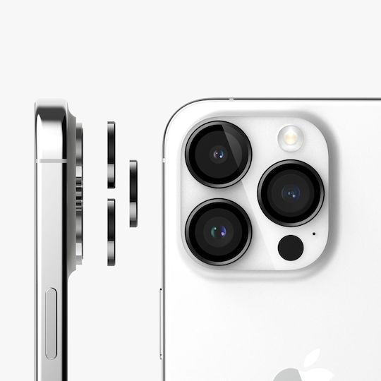 Ringke Frame Protector Camera Protection Tempered Glass Black for the iPhone 15 Pro
