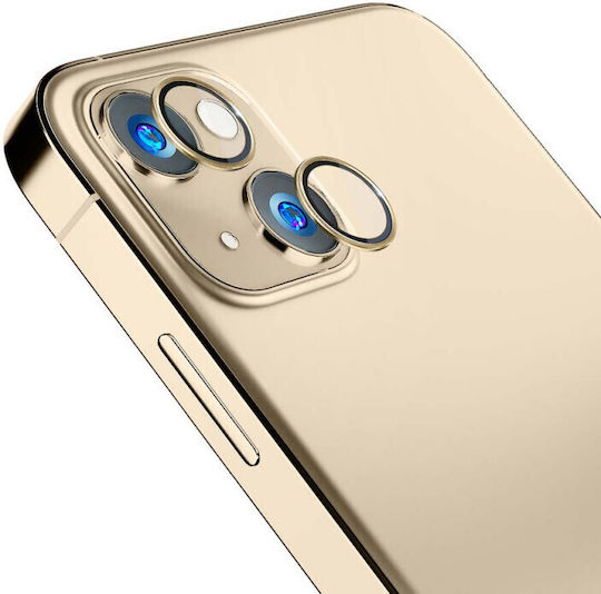 3MK Προστασία Κάμερας Tempered Glass Κίτρινο για το iPhone 15 Plus