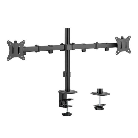 Kydos Stand Desk Mounted for 2 Monitors up to 32" (K66-C024)