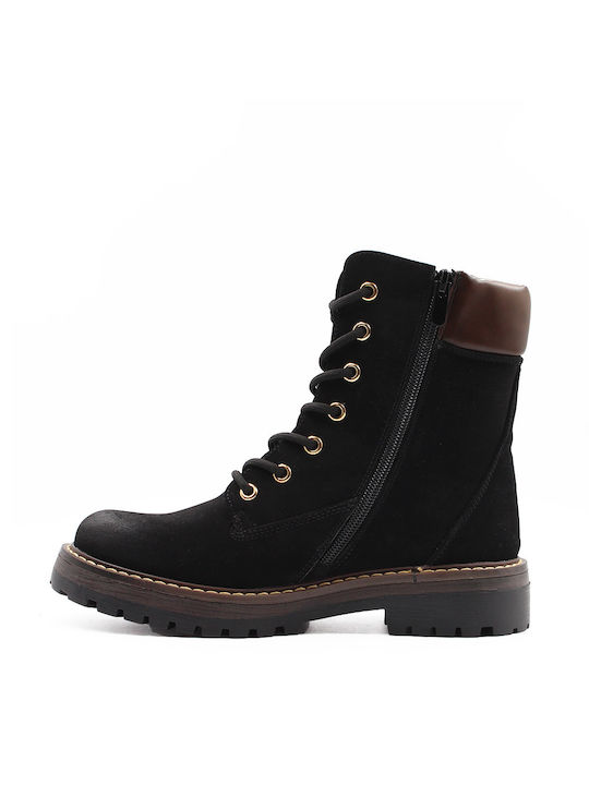 Basic Women's Combat Boots Black