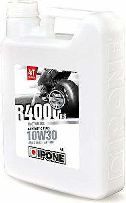 Ipone R4000 RS Synthetic Motorcycle Oil for Four-Stroke Engines 10W-30 4lt