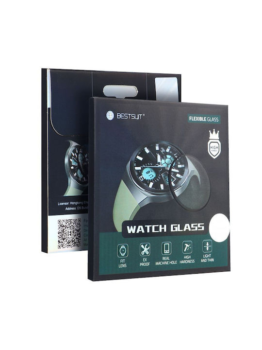 Bestsuit Flexible Hybrid Tempered Glass για το Huawei Watch Fit 1τμχ