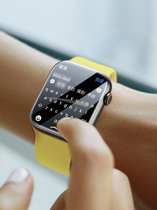 Baseus Nanocrystal Displayschutzfolie für das Apple Watch 44mm 2Stück P6001510B201-01
