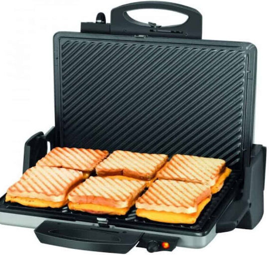 Lafet Aparat Pentru Sandwich-uri Grătar Cu Plăci Detașabile 2000W Inox