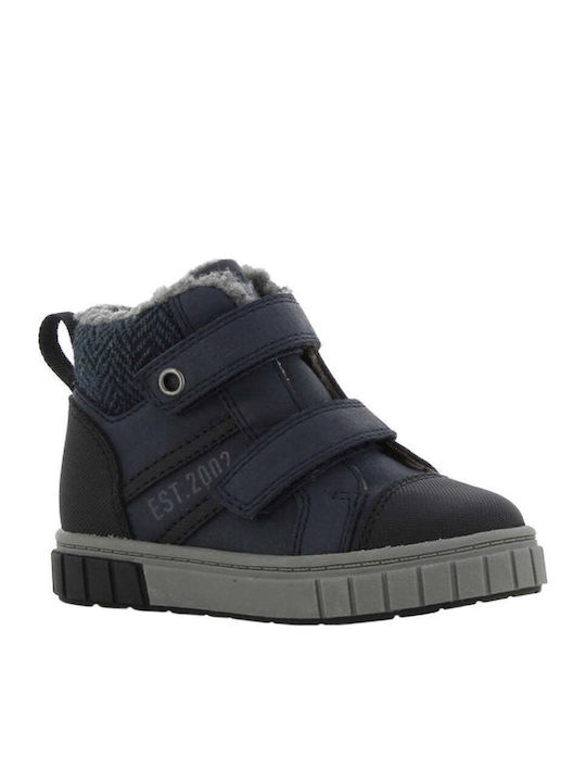 Kinderstiefeletten mit Klettverschluss Blau