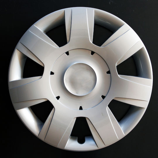 Farad Auto Radkappen Set mit Marke Sitz 4Stück 16" Silber