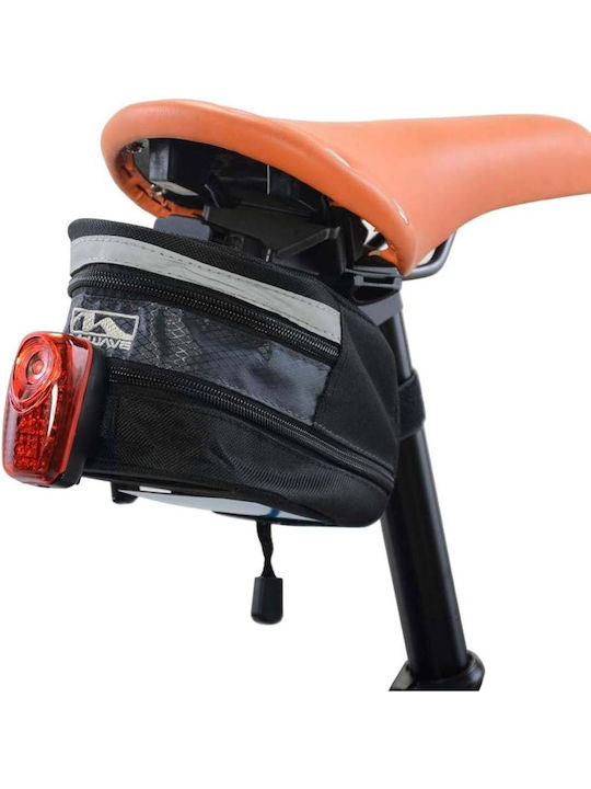 M-Wave Tilburg L Bicycle Saddle Bag Red 122483