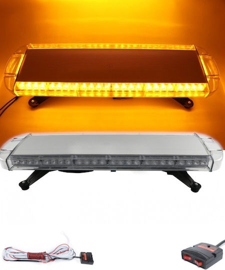 Car Signaling Bar LED 12V 76cm with Orange Lighting