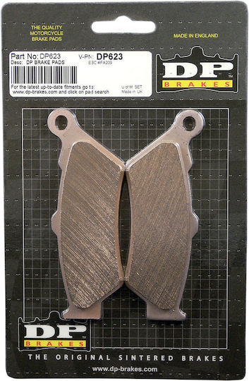DP Brakes Τακάκια Μοτοσυκλέτας Πίσω