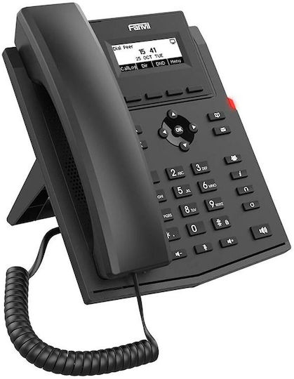 Fanvil X301P Verkabelt IP-Telefon in Schwarz