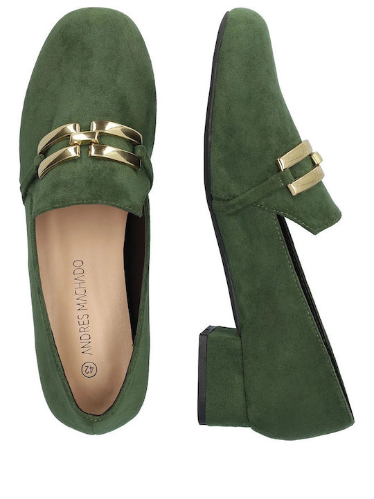 Дамски мокасини в Green цвят