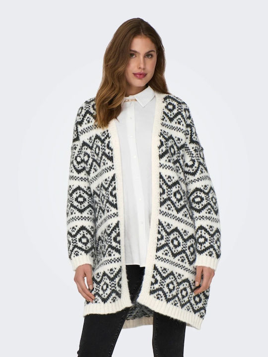 Only Long Women's Knitted Cardigan Birch