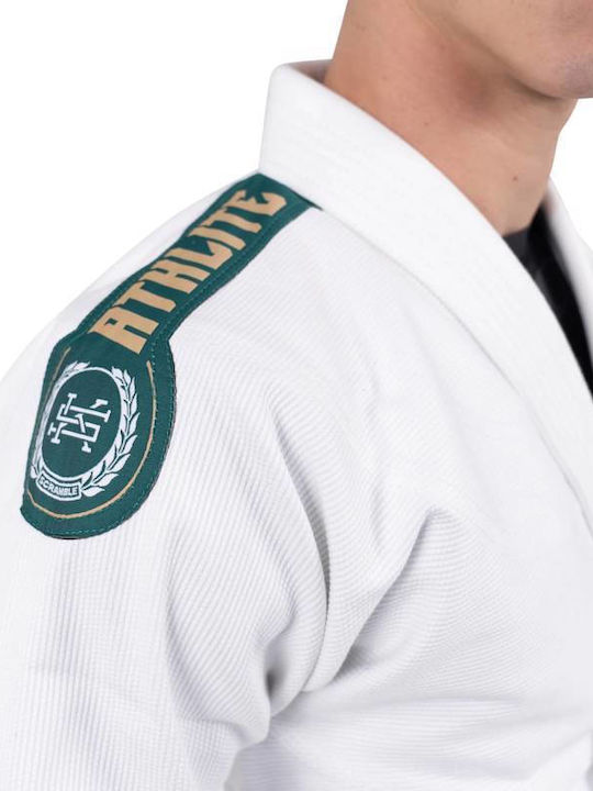 Scramble Thinker Monkey Bjj Gi Bărbați Uniforme Jiu Jitsu Alb