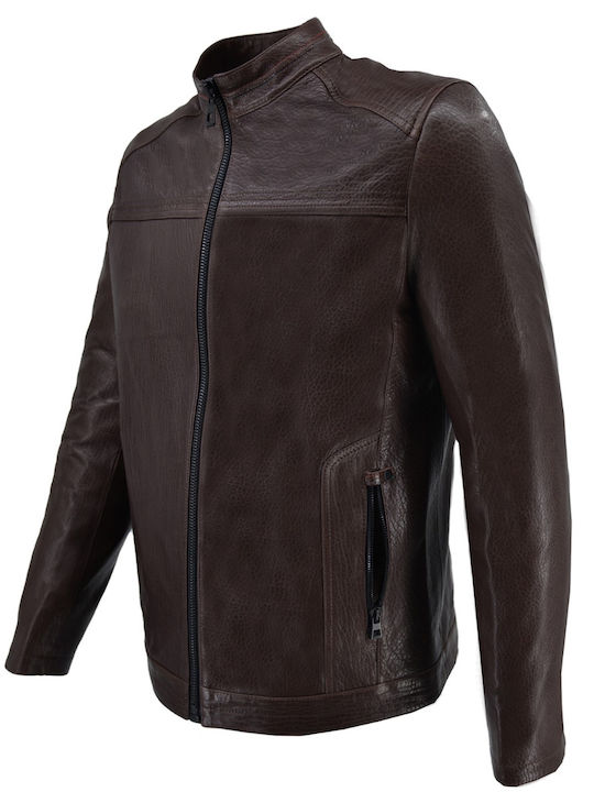 Leather Jacket Brown