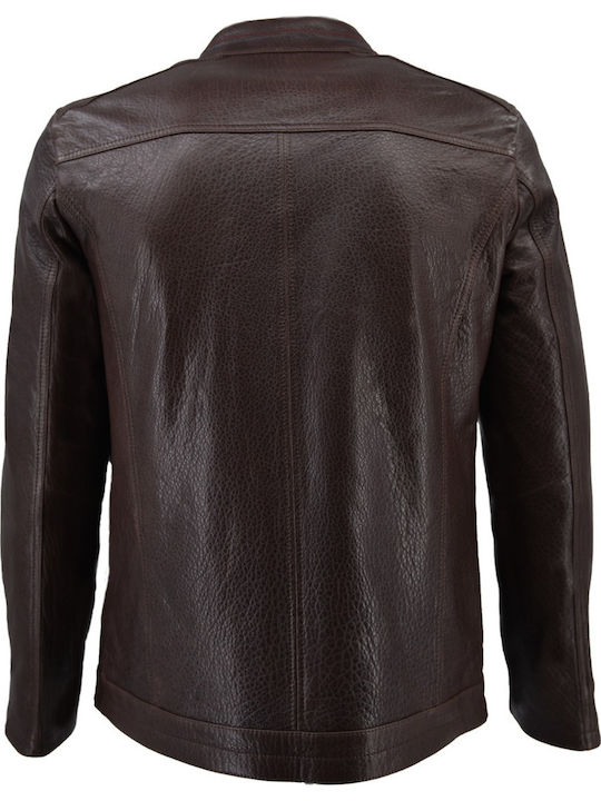 Leather Jacket Brown