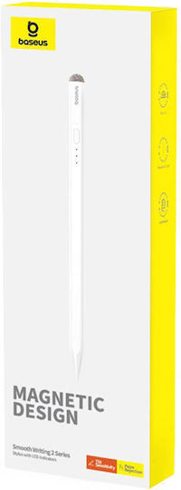 Baseus Smooth Writing 2 Ψηφιακή Γραφίδα Αφής με Palm Rejection για Apple iPad σε Λευκό χρώμα P80015802213-00
