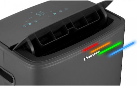 Inventor Stardust Luftentfeuchter mit Kompressor Ionisator und Wi-Fi 20lt Gray
