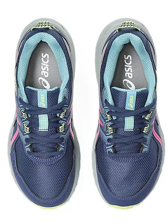 Pre Venture 9 Gs Kids Sports Shoes Running with Laces Navy Blue