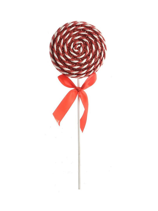Kaemingk Weihnachtliche Figur Süßigkeiten Rot Länge 9.5cm