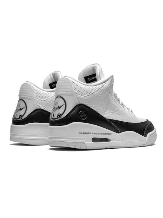 Air  3 Retro Fragment Design Bărbați Sneakers Alb / Negru