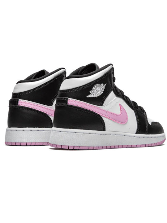 Retro Air  1 Mid Детски маратонки Висока Бял