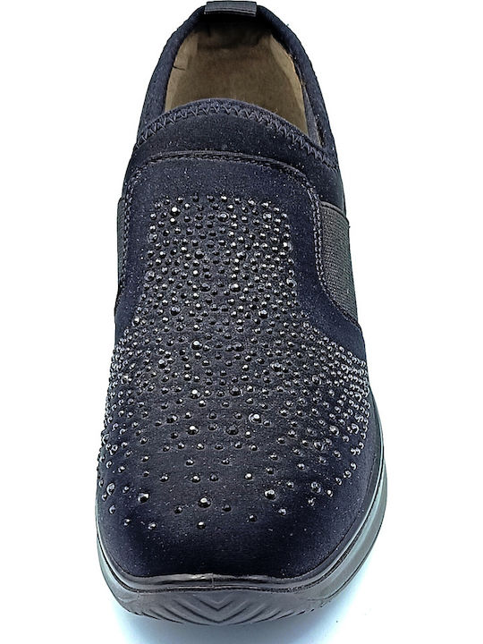 Анатомични Дамски Slip-On Черни