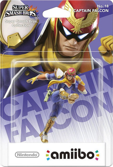 Nintendo Amiibo Super Smash Bros Captain Falcon Character Figure for WiiU