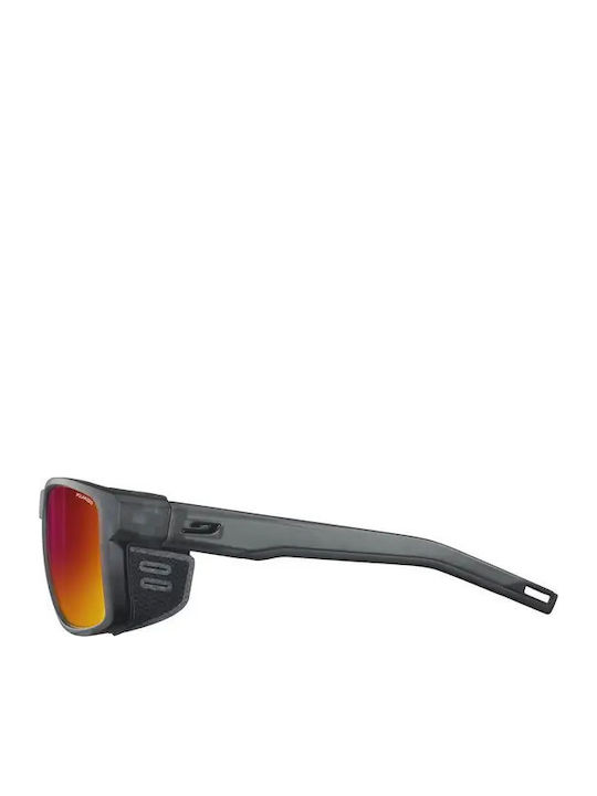 Julbo Unisex Sunglasses with Black Plastic Frame and Multicolour Lens J5069414