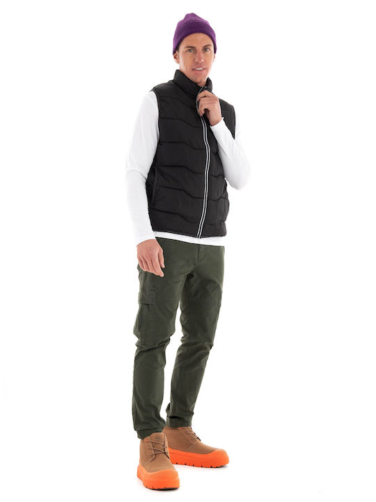 Jack & Jones Men's Sleeveless Jacket Black