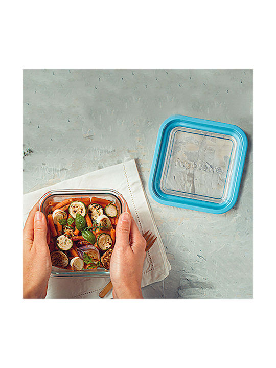 Bormioli Rocco Glass Lunch Box Transparent 420ml 12pcs