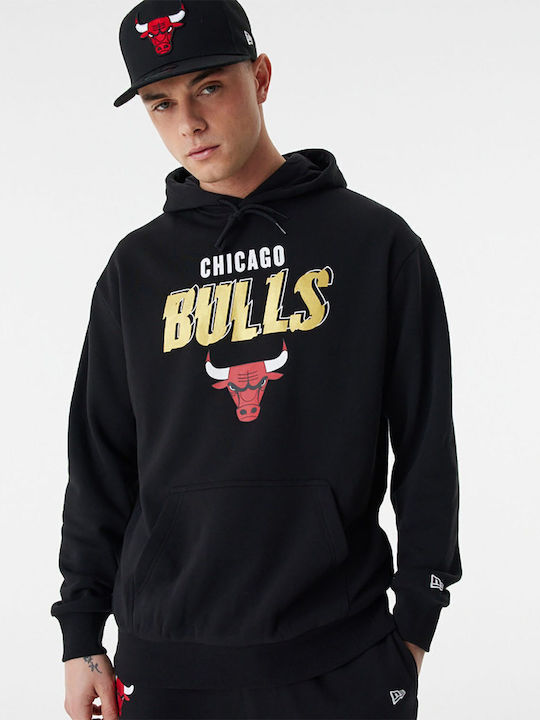 Chicago Bulls Φούτερ Μαύρο