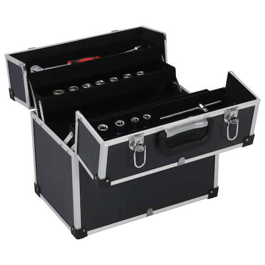 vidaXL Tool Storage Aluminum Box W38xD22.5xH34cm 91849