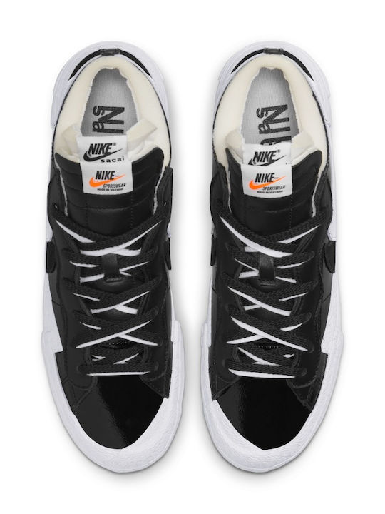 Blazer Low X Sacai Дамски Плоски Маратонки Черен