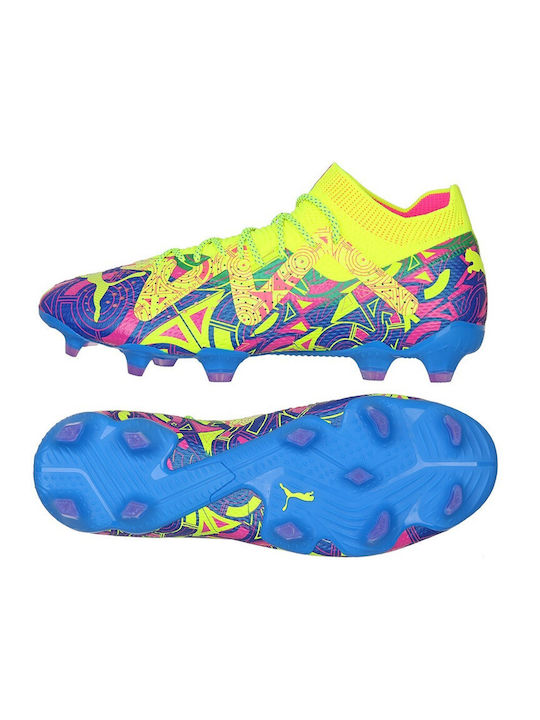 Puma Future Ultimate Energy Ultra FG/MG Scăzut Pantofi de Fotbal cu clești Galbene