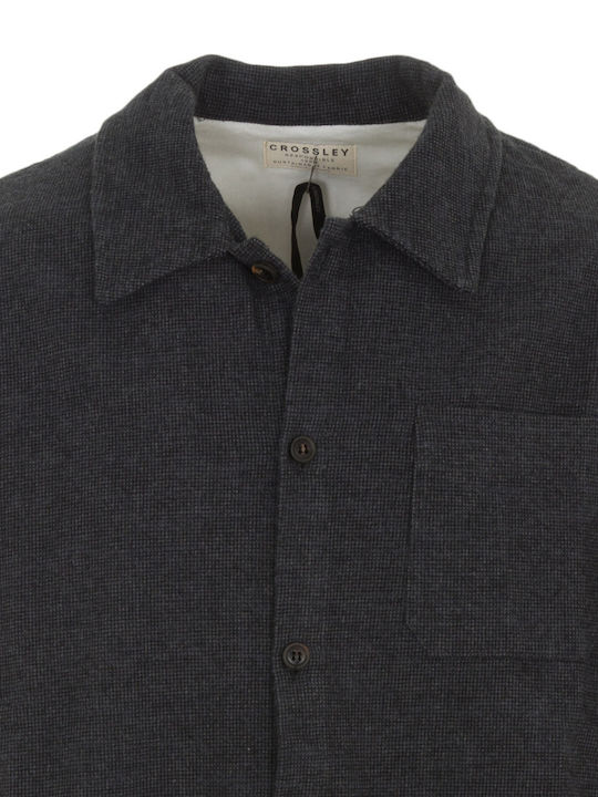 Μακρυμάνικo Overshirt Γκρι