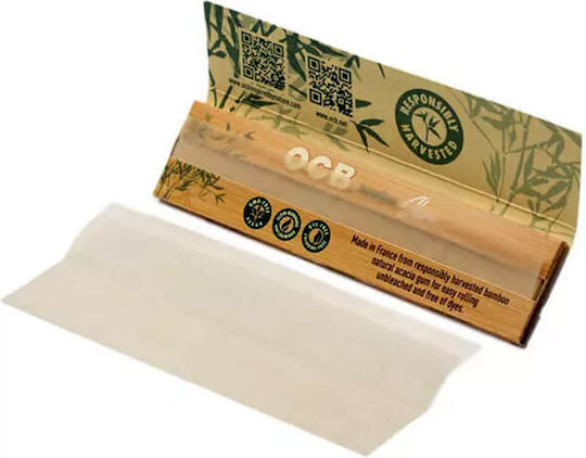 Ocb Bamboo Foițe de Țigări Rulate Slim King Size 32 foi 1buc