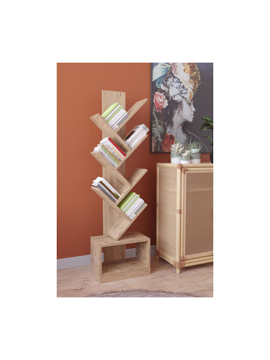 Bookcase Badru Particleboard 40x19.5x150cm