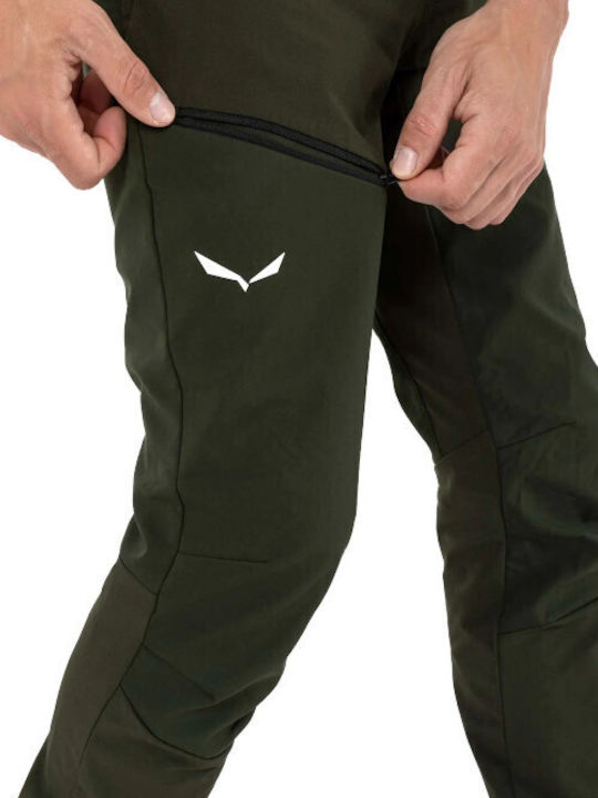 Salewa Puez Men's Hiking Long Trousers Khaki