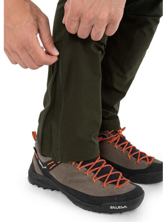 Salewa Puez Men's Hiking Long Trousers Khaki