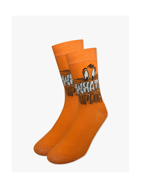 Axidwear What's Up Doc? Socks Orange