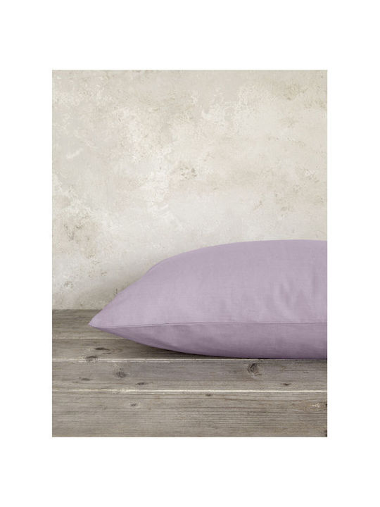 Nima Sheet Super-Double 240x260cm. Unicolors Pale Mauve