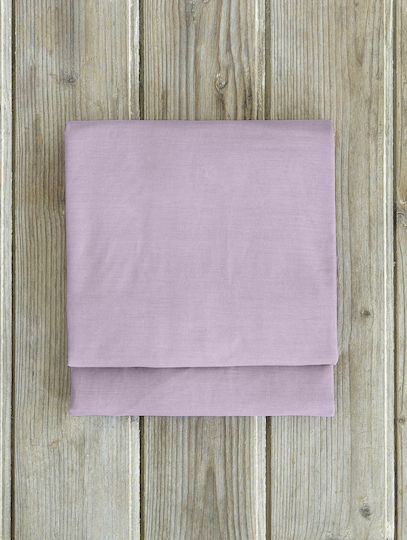 Nima Unicolors Σεντόνι Υπέρδιπλο 240x260εκ. Pale Mauve
