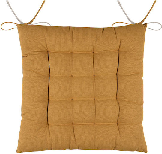 Μαξιλάρι Καρέκλας Κήπου S-f Duo Curry/Lin 40x40εκ.