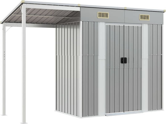 Metallisches Gartenhaus Galvanisiert Metallisches Gartenhaus Galvanisiert