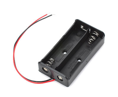 Battery Holder for 2x 18650 7.4V (Σε Σειρά)