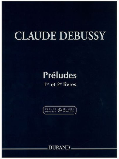 Durand Debussy Claude - Etudes For Piano Vol. I & Ii Παρτιτούρα για Πιάνο