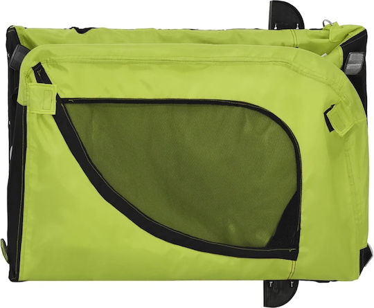 vidaXL Dog Carrying Green Stroller for 30kg Pets L124xW53xH53cm