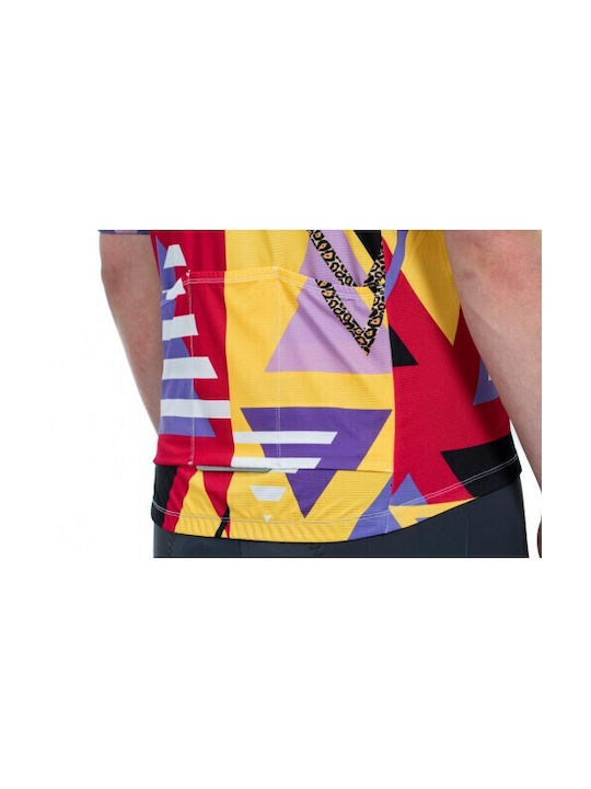 CUBE Bărbați Mâneci scurte Tricou de ciclism Colorat