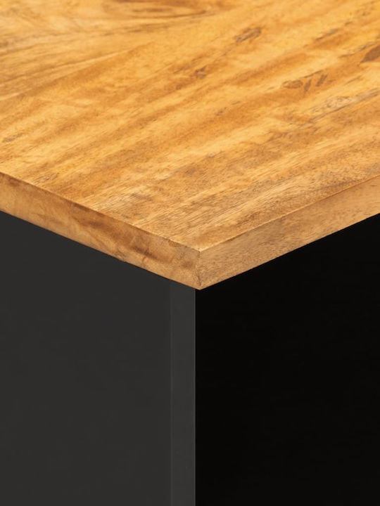 vidaXL TV-Ständer aus Massivholz Braune M80xT33.5xH46cm